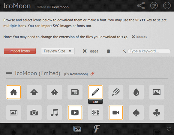 580x453 How To Create Your Own Web Font Icon Pack With Icomoon