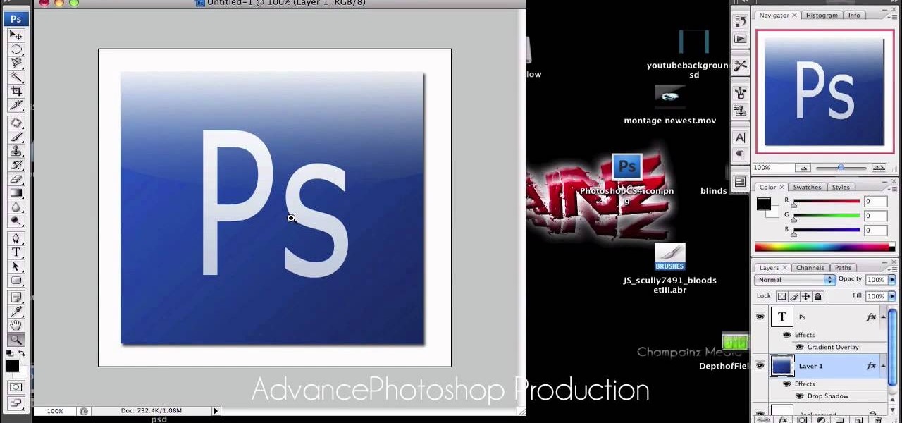 1280x600 How To Make The Photoshop Icon In Photoshop Photoshop