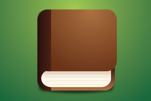 600x400 Quick Tip How To Make A Simple Ios Style Book Icon