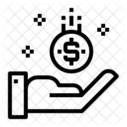 256x256 Make Money Icon Of Line Style