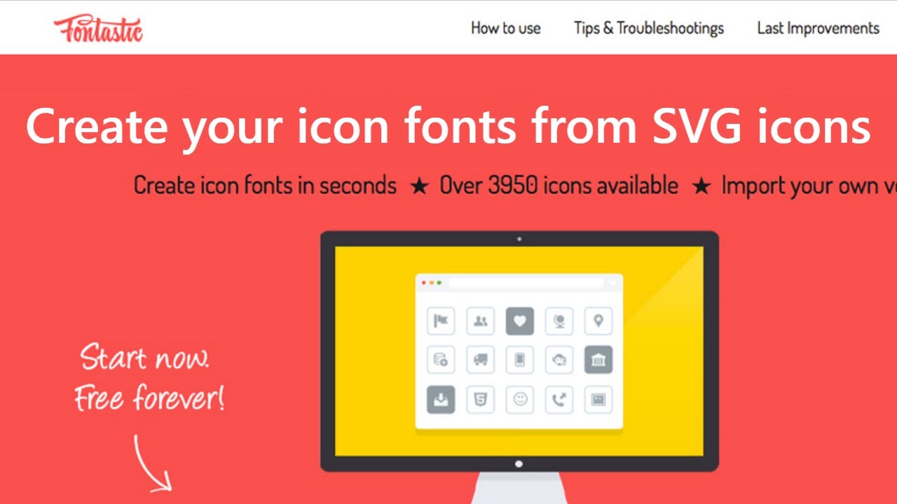 1280x720 Create Icon Fonts From Icons