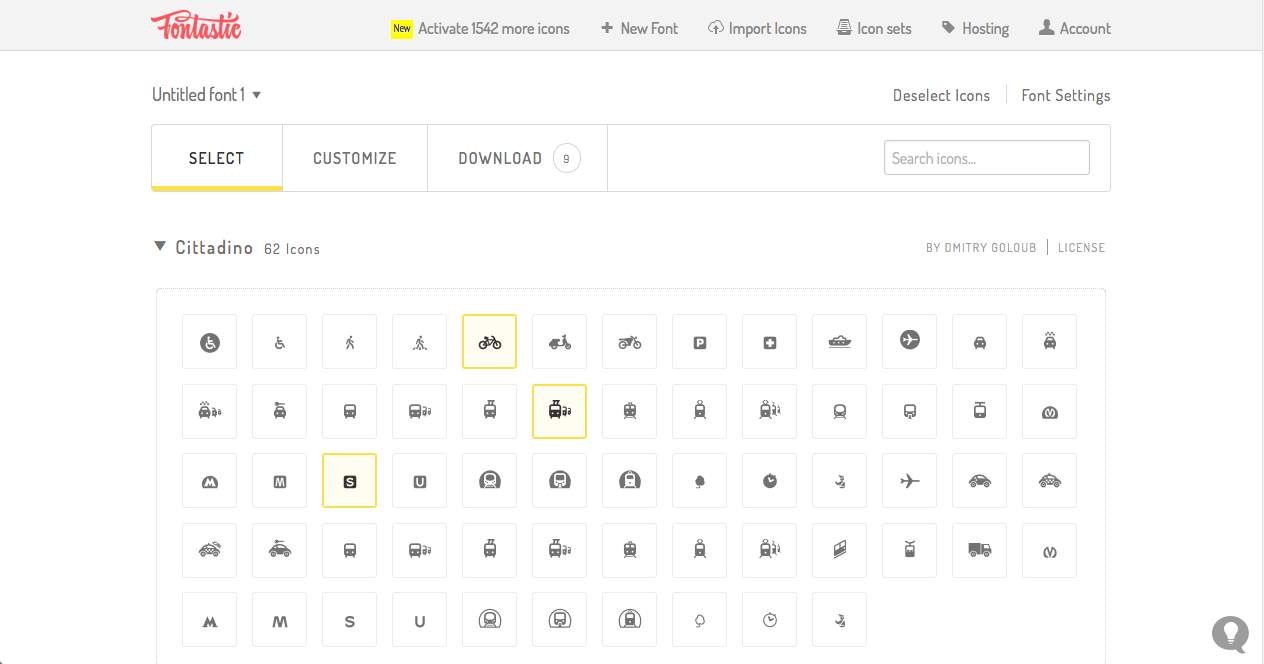 1264x664 Create Custom Icon Font Families With Fontastic