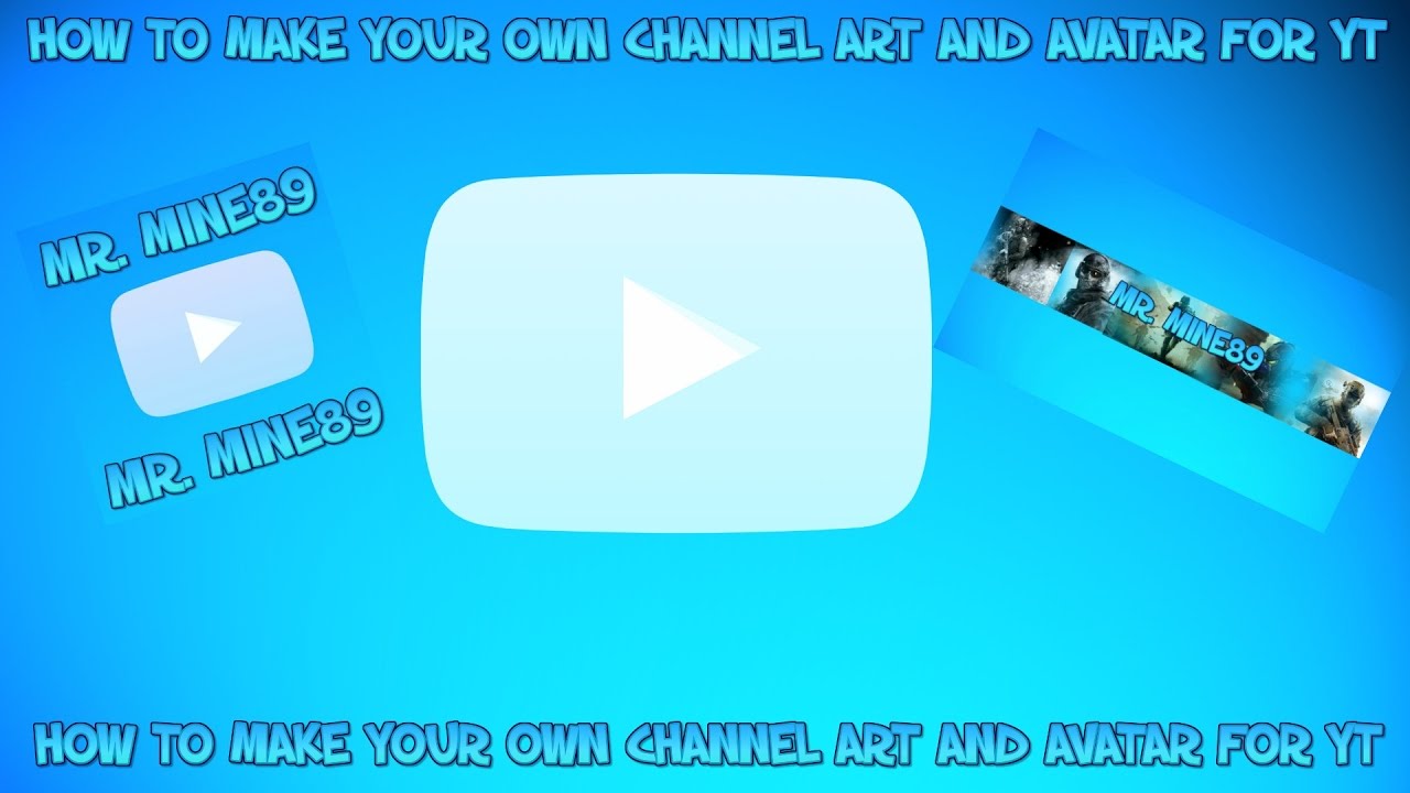 1280x720 How To Make Your Own Channel Artyoutube Icon Avatar