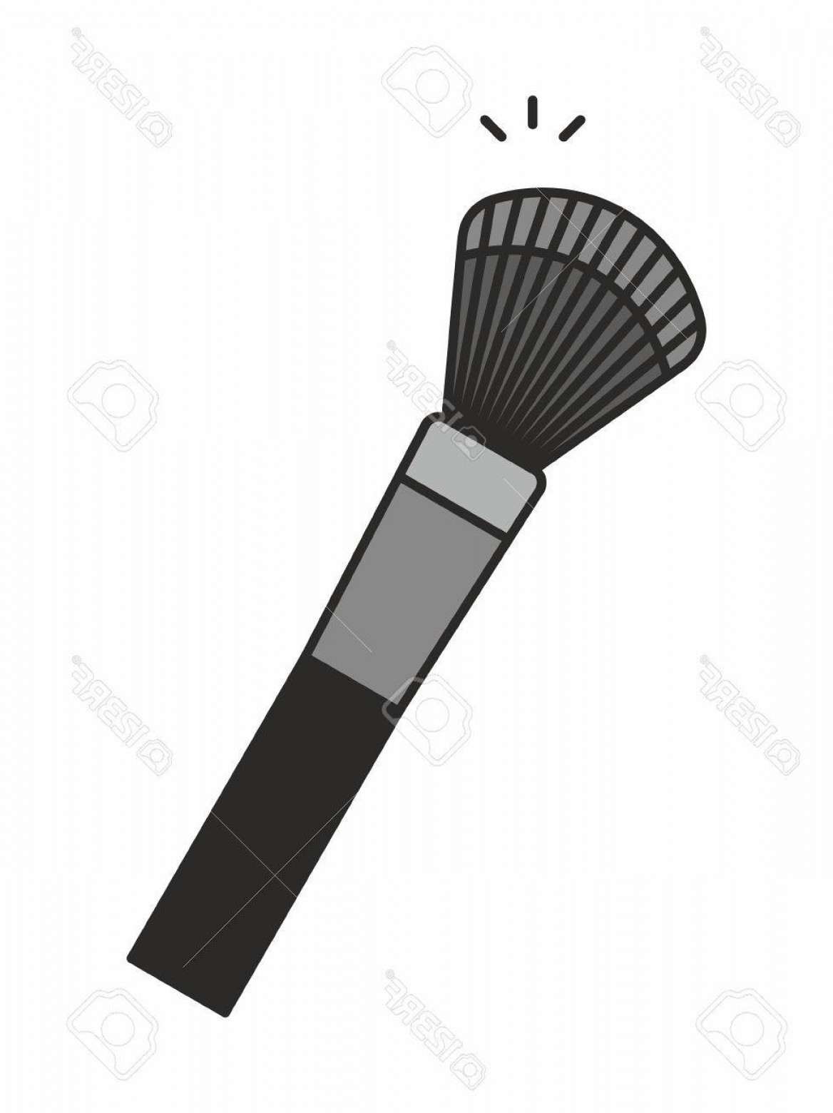 1168x1560 Makeup Brush Vector Black And White Cqrecords