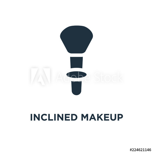 500x500 Inclined Makeup Brush Icon