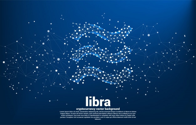 626x400 Libra Coin Vector Icon Collection Vector Premium Download