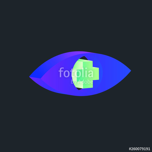 500x500 Eye, Icon, Vector, Health, Optical, Background, Business, White