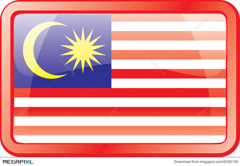 Malaysia Flag Icon Illustration 800x553 Malaysia Flag Icon Illustration