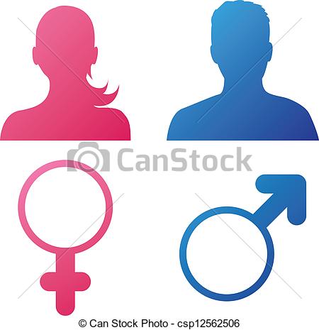 450x465 Gender Icons Vector Free Images