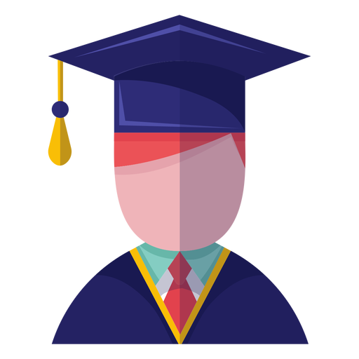 512x512 Male Graduate Avatar Icon