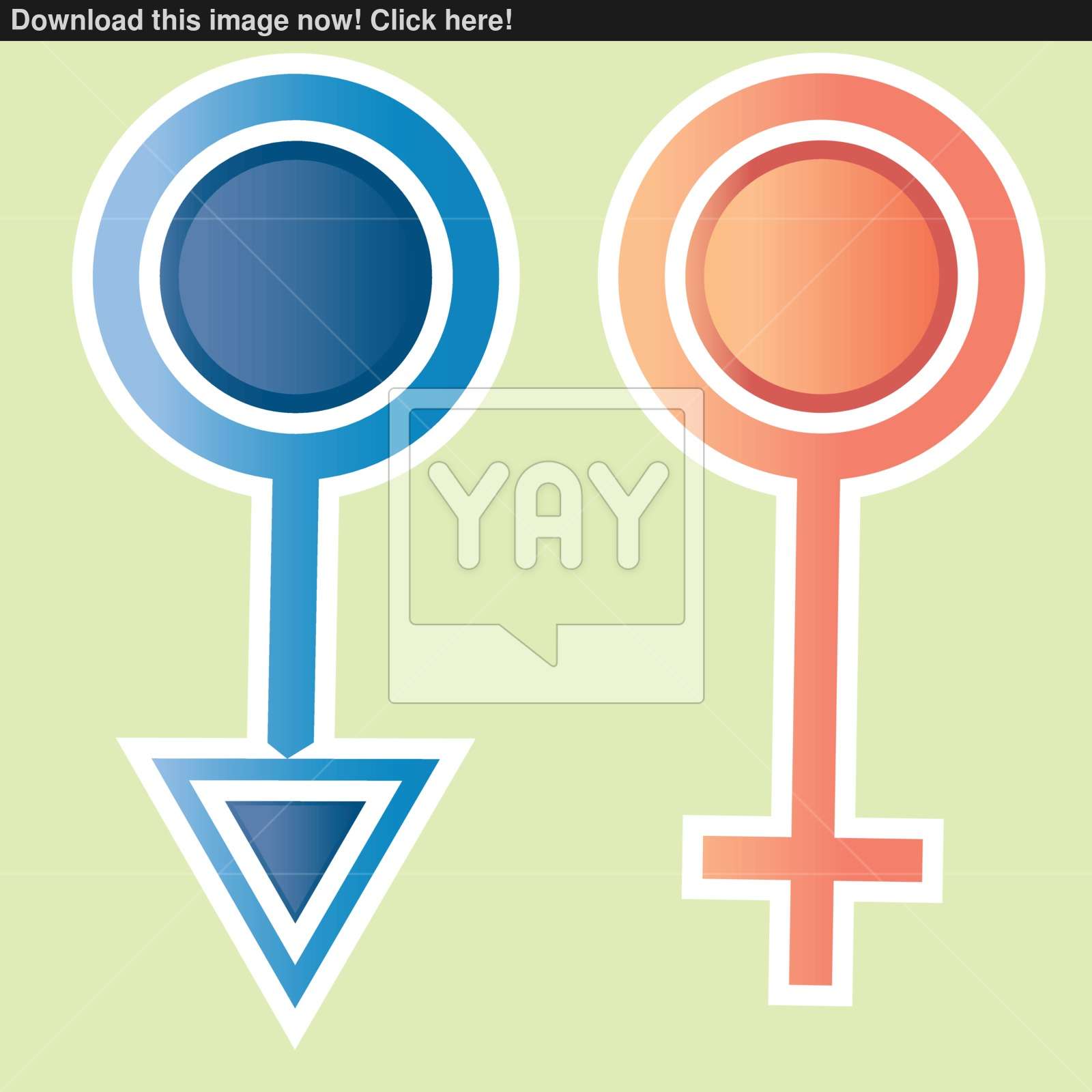 1600x1600 Male Female Icon Vector Design Vector