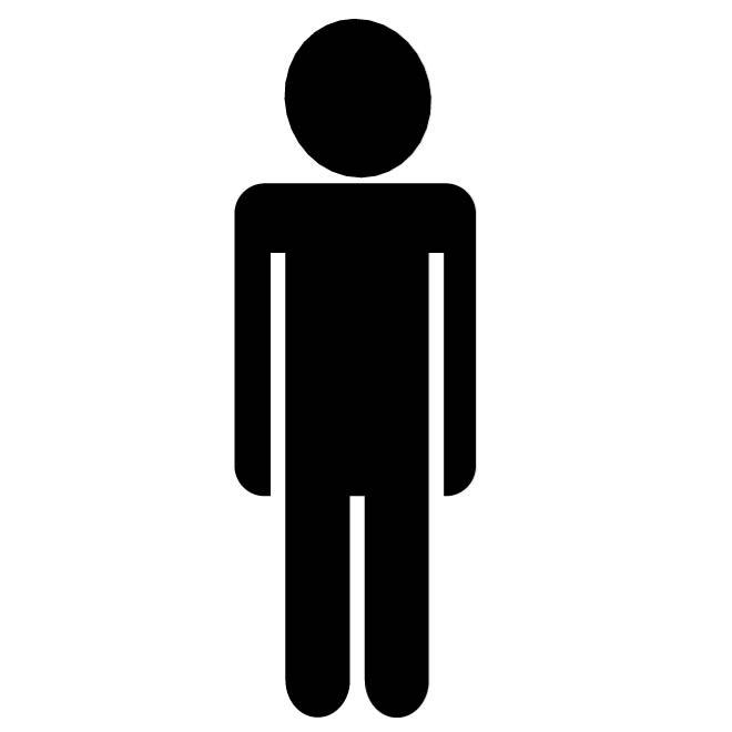 660x660 Male Gender Symbol Pictogram
