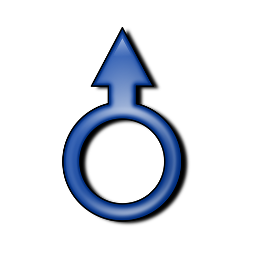500x500 Male Gender Icon
