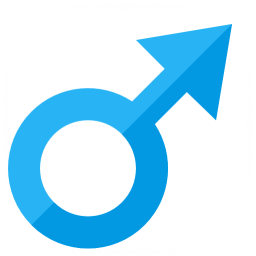 256x256 Iconexperience G Collection Symbol Male Icon