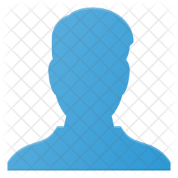 256x256 Male Icon Of Flat Style
