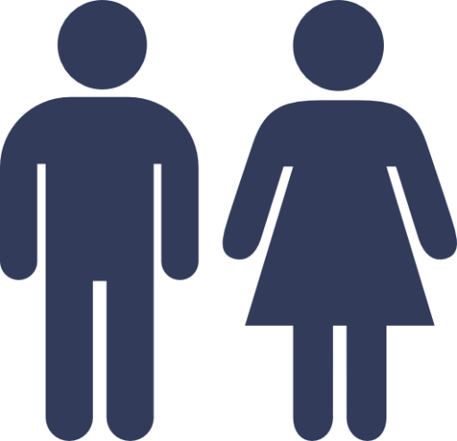 512x494 Female, Male Icon Free Of Infographic Icon Set