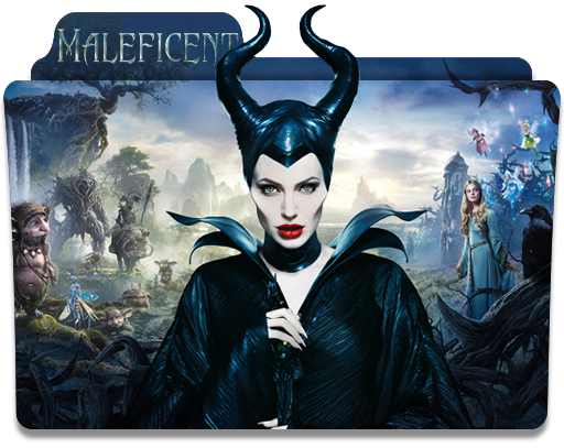 512x407 Maleficent Folder Icon