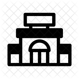 Mall Icon Of Glyph Style 256x256 Mall Icon Of Glyph Style
