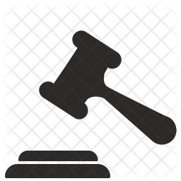 256x256 Mallet Icon Of Glyph Style