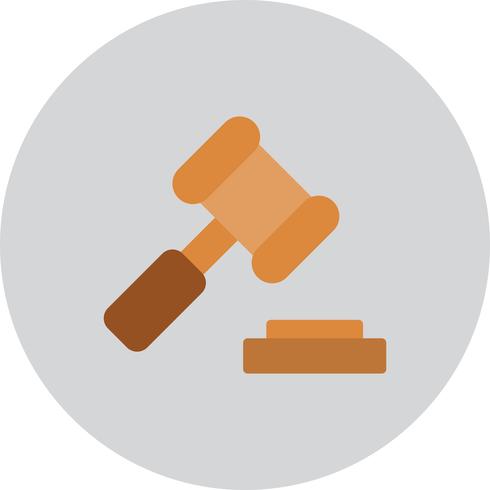 490x490 Vector Law Hammer Icon