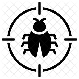 256x256 Anti Malware Icon Of Glyph Style