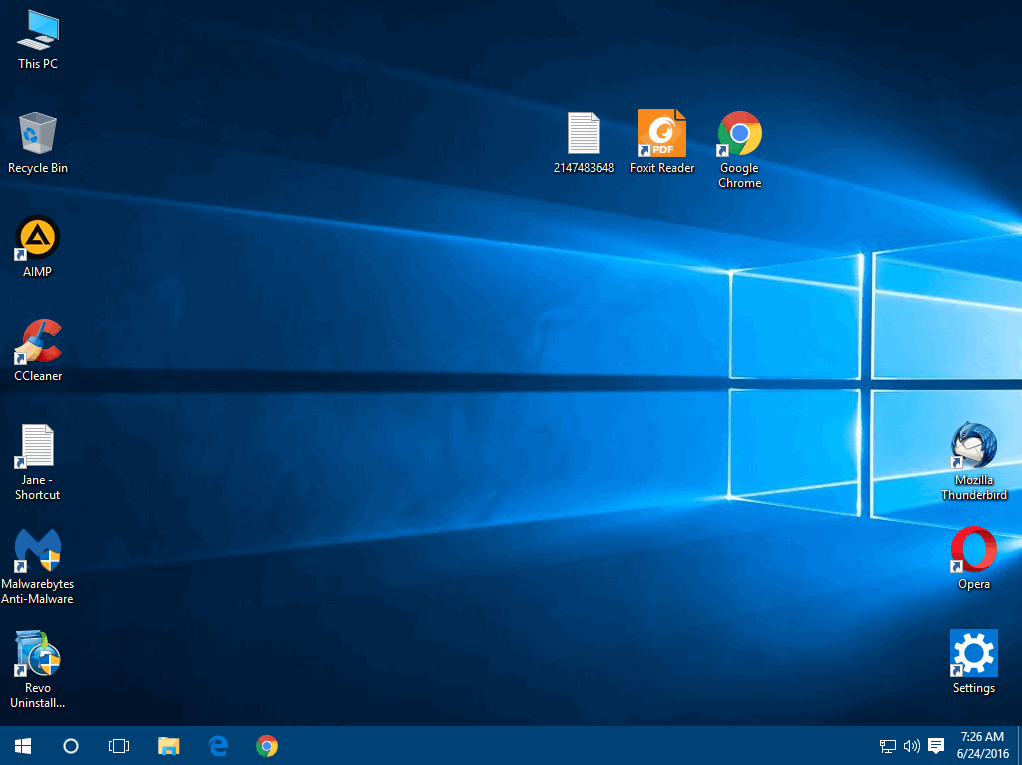 1022x765 How To Undo 'auto Arrange Icons' And Restore The Previous Icons