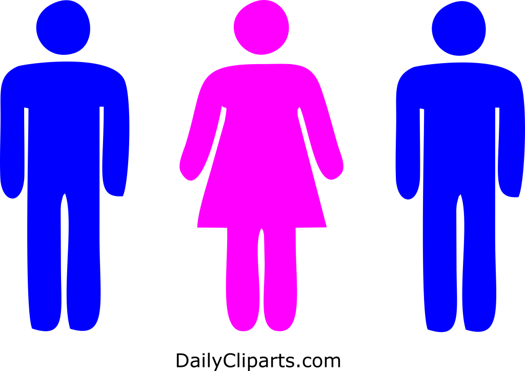 1024x723 Men Woman Icon Image Daily Cliparts