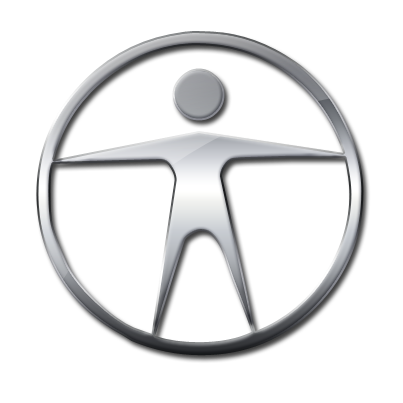 Glossy Silver Icon People Things People Man Circle 403x403 Glossy Silver Icon People Things People Man Circle