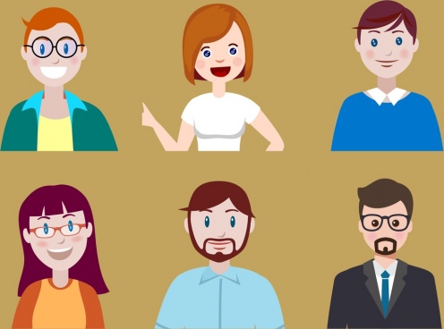 496x368 Free Man Woman Icon Vector Free Vector Download