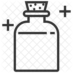 256x256 Mana Icon Of Line Style