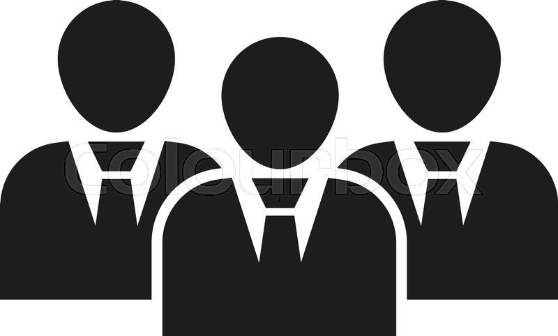 800x482 The Management Icon Team And Group, Stock Vector Colourbox