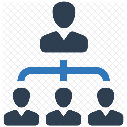 512x512 Hierarchy, Business, Leader, Management, Team Icon Of Flat Style