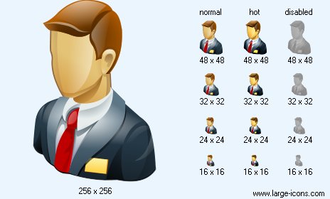 464x280 Manager Icon Image Large Time Icons