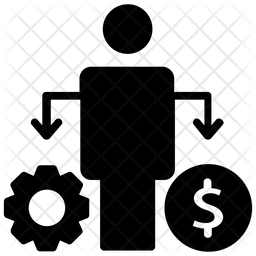 256x256 Project Manager Icon Of Glyph Style