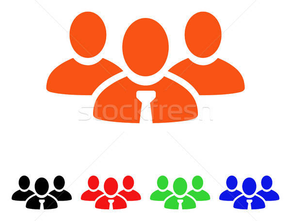 600x457 Team Manager Vector Icon Vector Illustration Victor Ivlichev