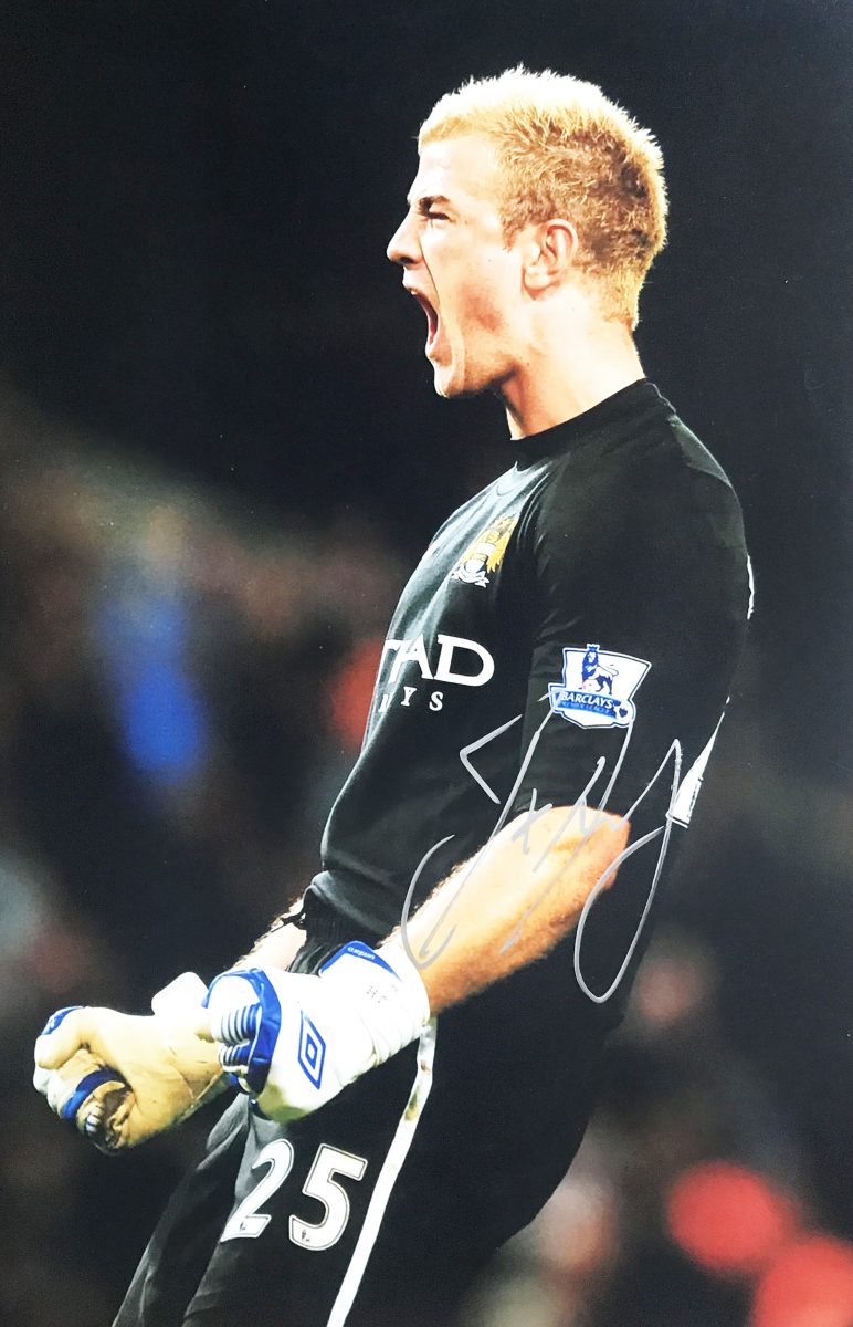772x1200 Signed Joe Hart Photograph