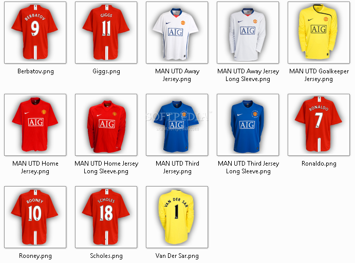 691x513 Download Man Utd Jersey Icon Pack