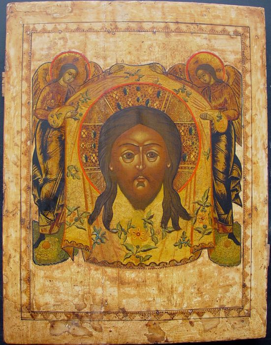 551x700 Large Mandylion Russian Icon