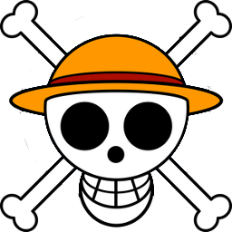 256x256 Luffys, Flag, Manga Icon Free Of One Piece Manga Jolly Roger Icons