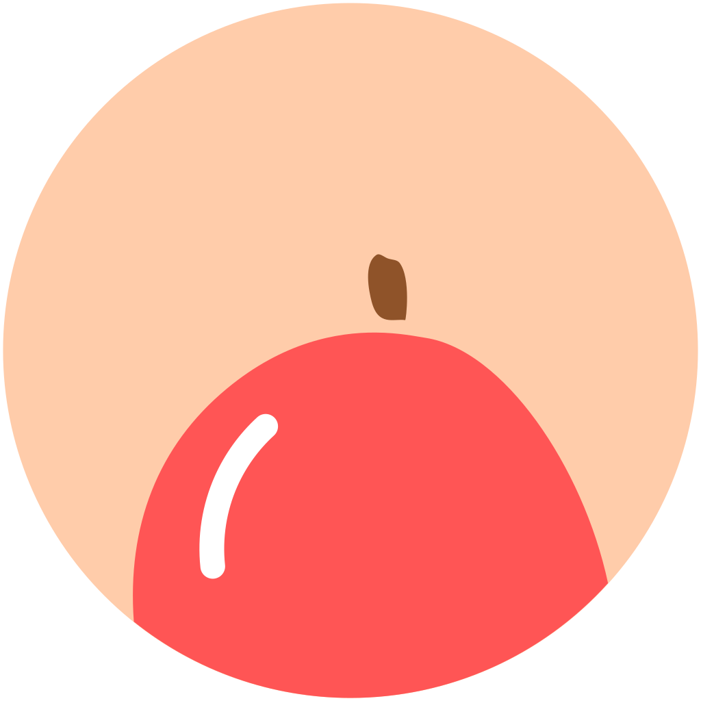 1024x1024 Mango Icon Minimal Fruit Iconset Alex T