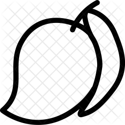 256x256 Mango Icon Of Line Style