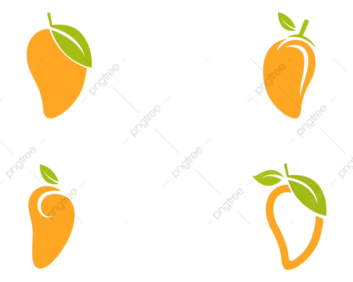 1200x960 Mango In Flat Style Mango Logo Mango Icon Vector Image, Cartoon