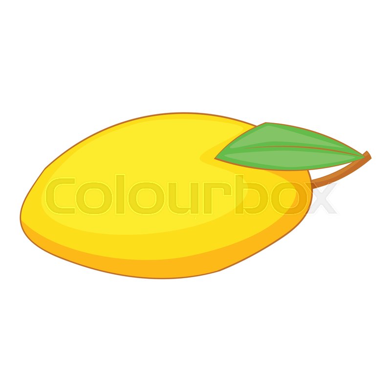 800x800 Mango Icon Cartoon Illustration Of Stock Vector Colourbox