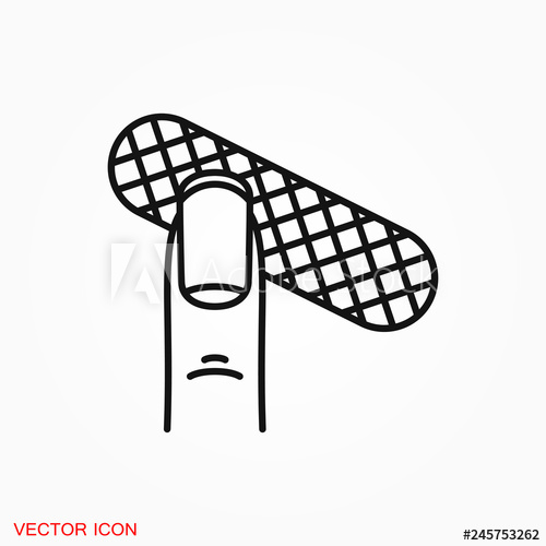 500x500 Manicure Icon Logo, Illustration, Vector Sign Symbol For Design