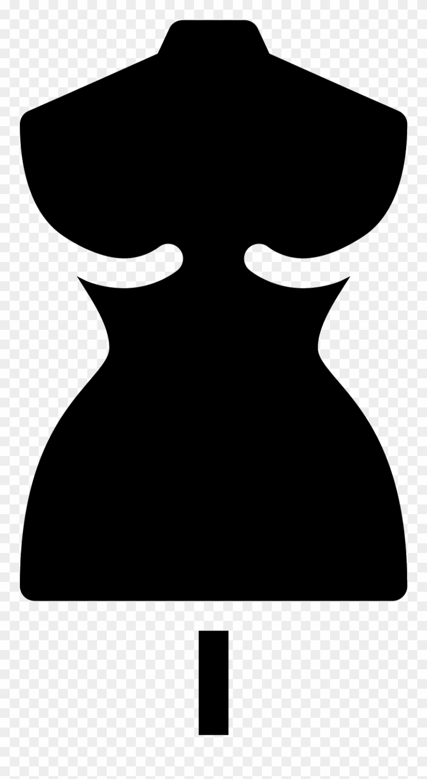 880x1606 Banner Black And White Artist Vector Mannequin