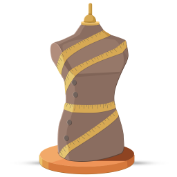 256x256 Mannequn Charming Boutique Iconset Pixelkit