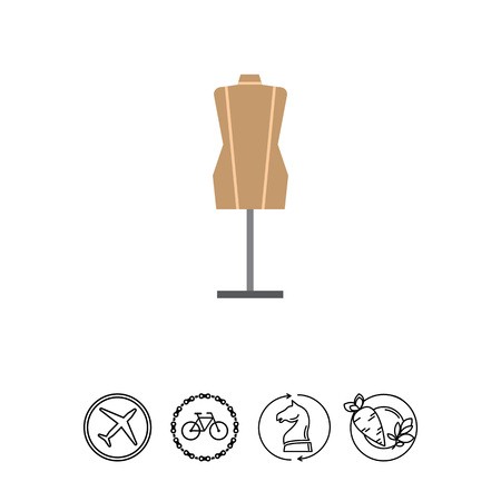 450x450 Mannequn Royalty Free Vector Graphics