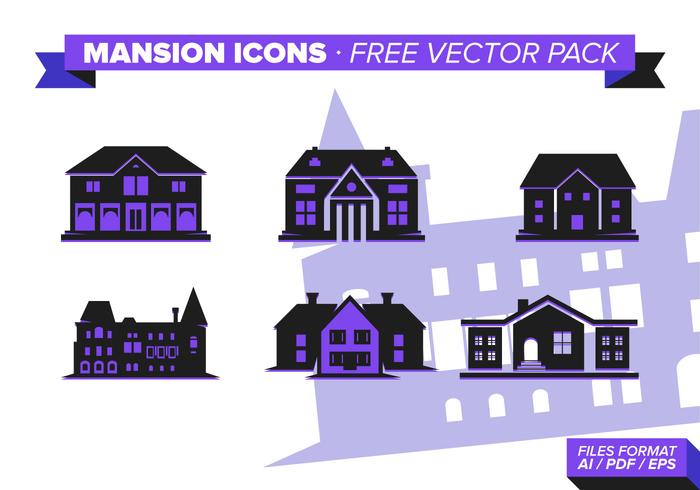 Mansion Icon S Free Vector Pack 700x490 Mansion Icon S Free Vector Pack