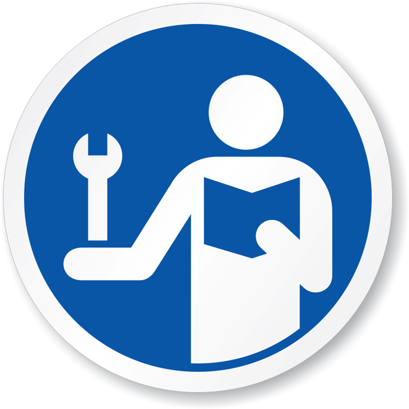 Manual Process Icon At Collection Of Manual Process