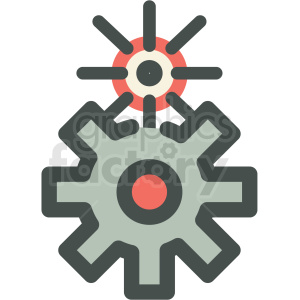 300x300 Cog Gears Manufacturing Icon Clipart Royalty Free Gif, Png